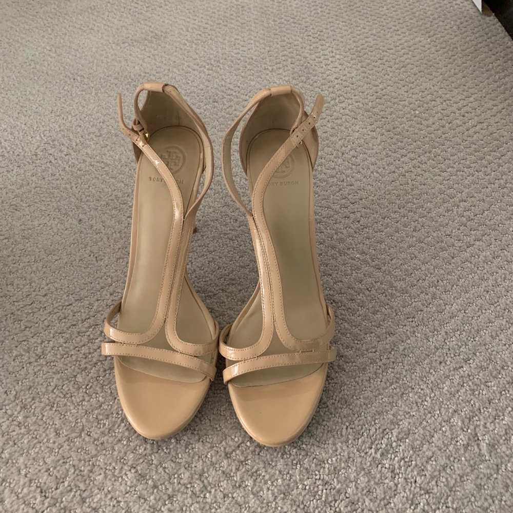 Tory Burch Strappy Sandal Heels size 8 1/2